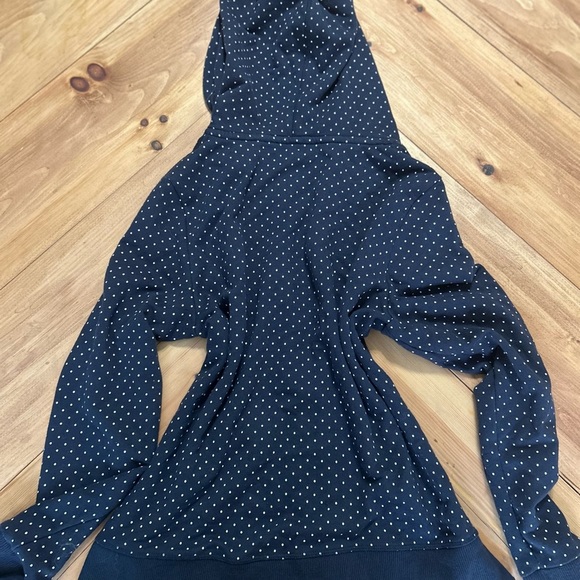 Tommy Hilfiger Navy Polka Dot Women's Hoodie - Picture 2 of 8
